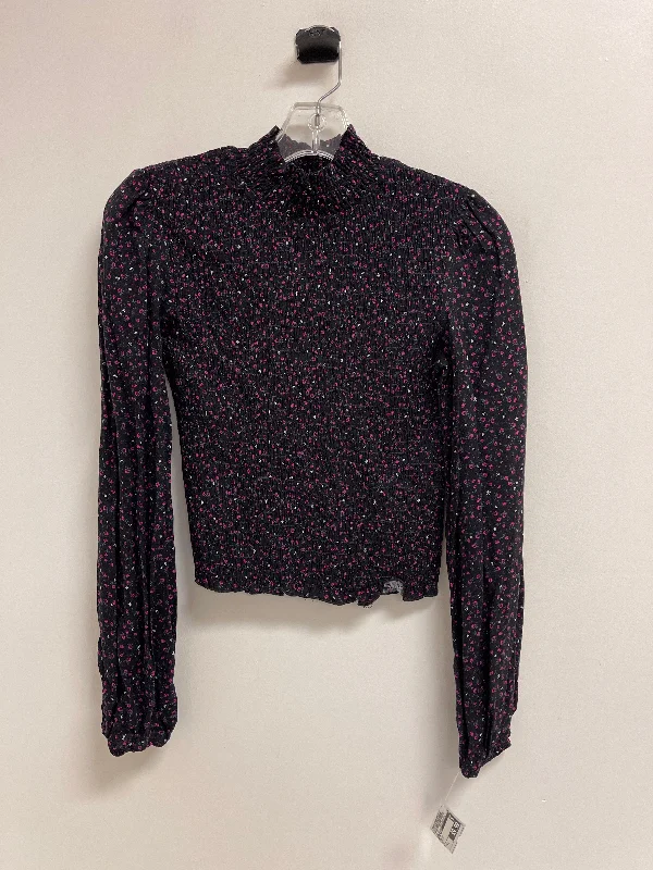 Top Long Sleeve By Wild Fable In Purple, Size: Xs