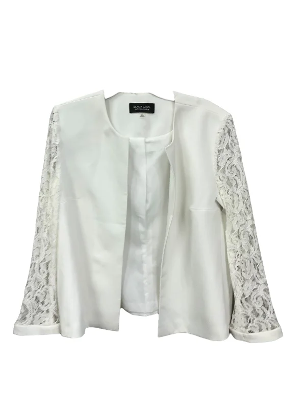 Blazer By Evan-picone In White, Size: Xl