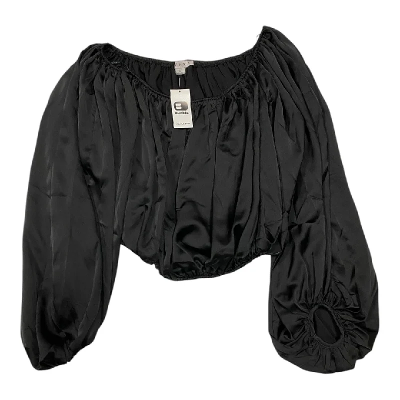 Top Long Sleeve By Hyfve In Black, Size: L