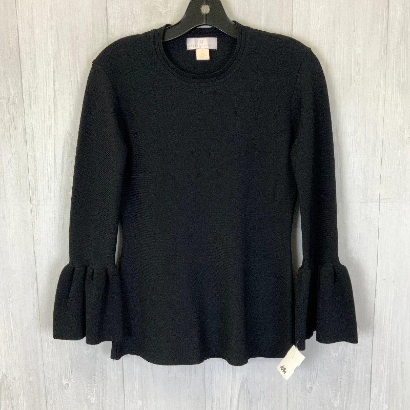 Top Long Sleeve By Clothes Mentor In Black, Size: M