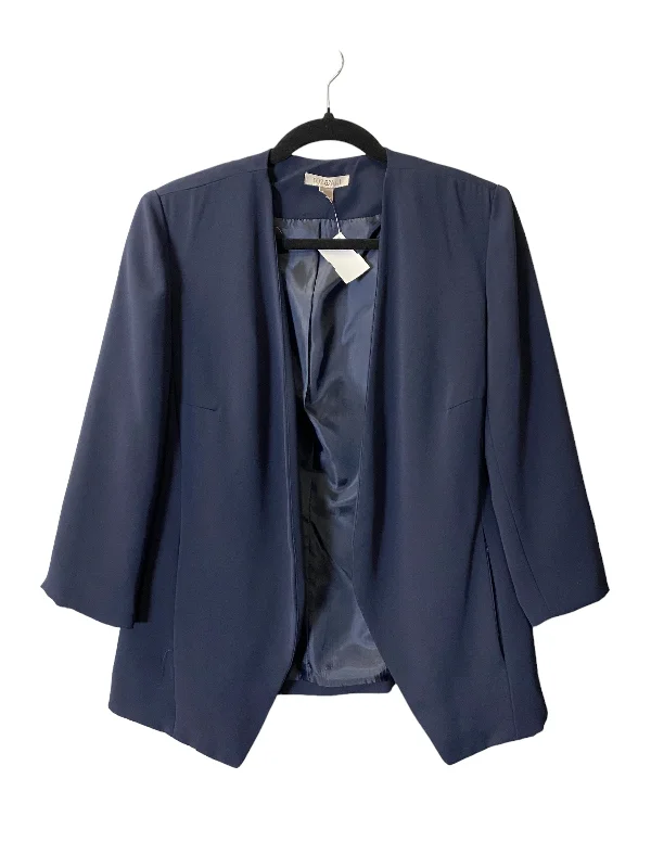 Blazer By Roz And Ali In Navy, Size: M