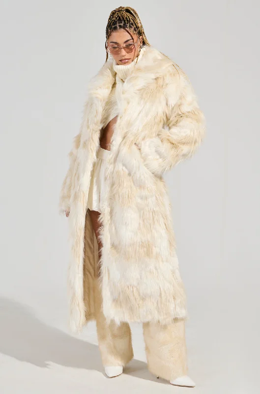 BANKS FAUX FUR COAT