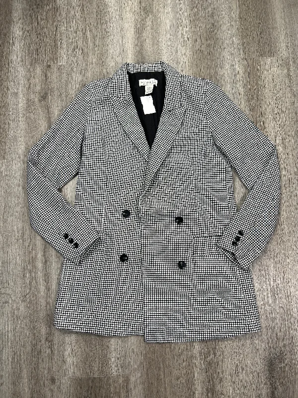 Blazer By Rachel Zoe In Checkered Pattern, Size: Xs