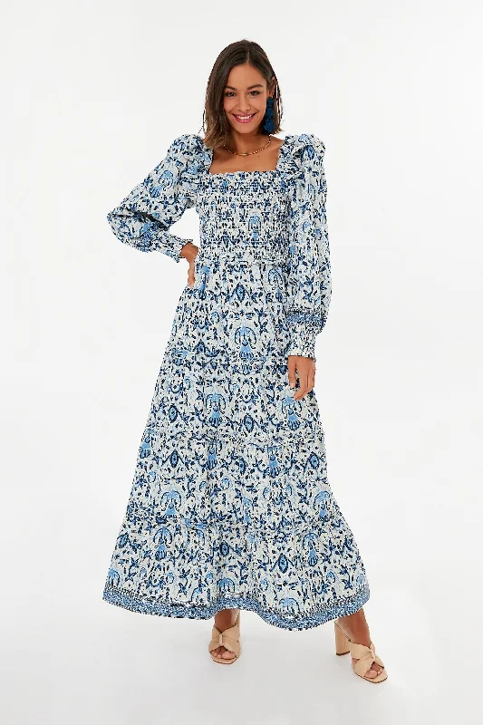 Mabelline Print Genevieve Maxi Dress