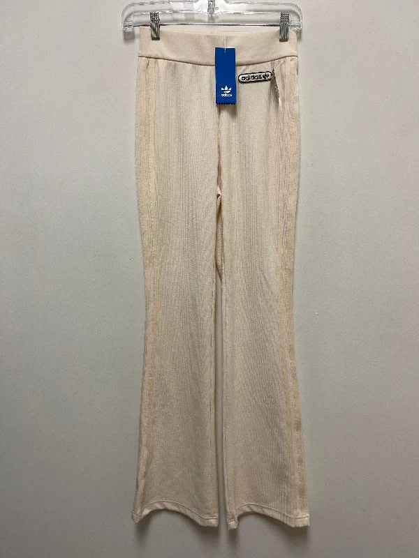 Pants Lounge By Adidas In Cream, Size: Xs