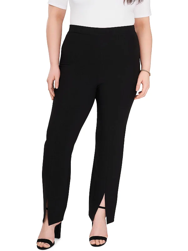 Womens High Rise Front L Dress Pants