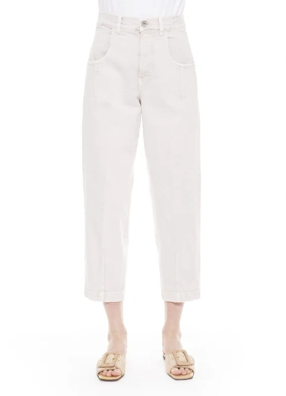 Women's Trouser In Dusty Pink