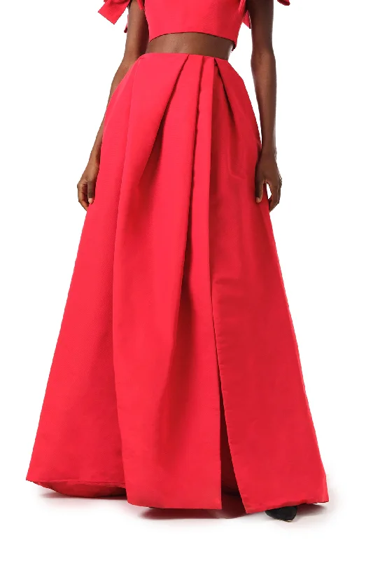 Pleated Ballgown Skirt