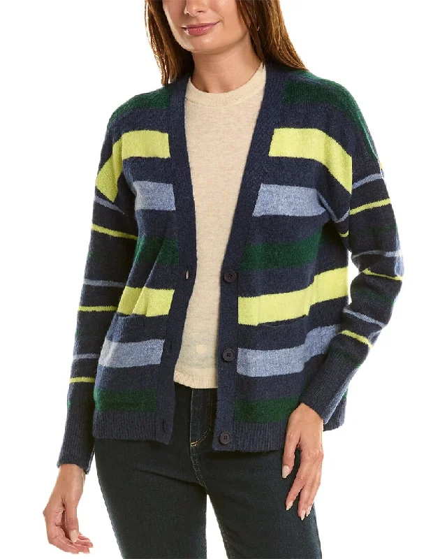 525 America Stripe Grandpa Cardigan