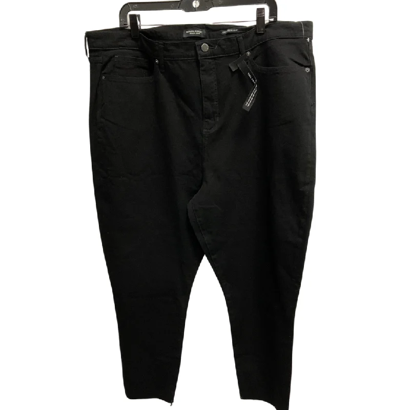 Jeans Skinny By Banana Republic In Black, Size: 20