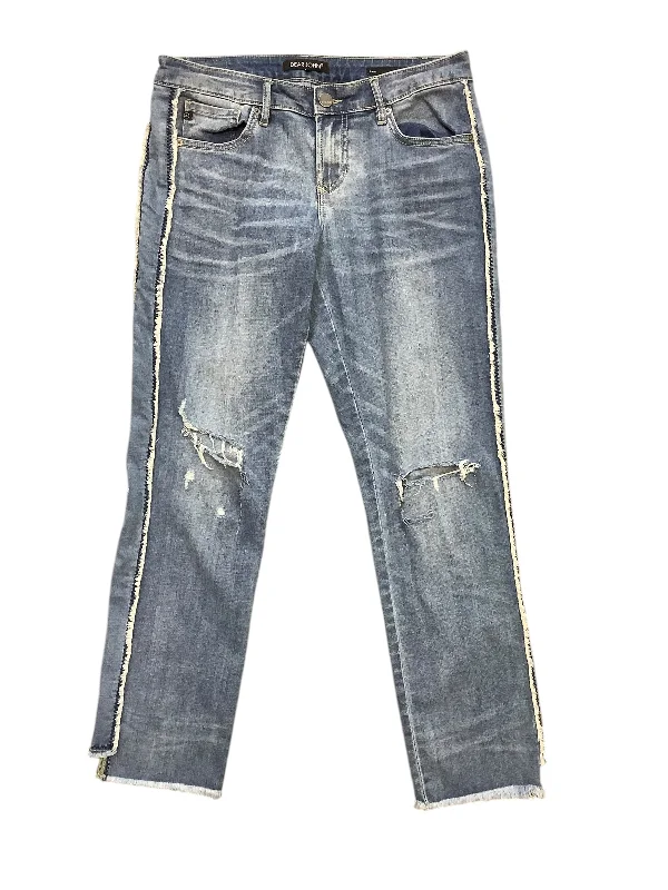 Jeans Straight By Dear John In Blue Denim, Size: 4(26)