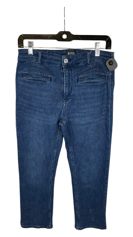 Jeans Straight By Maeve In Blue Denim, Size: 6