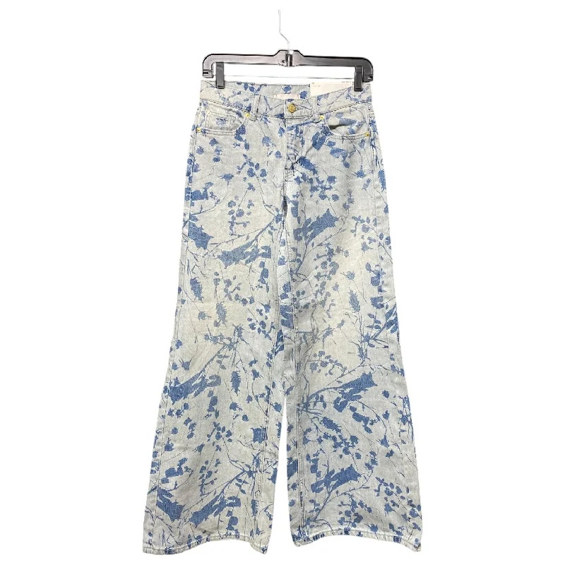 Jeans Wide Leg By Bdg In Floral Print, Size: 2