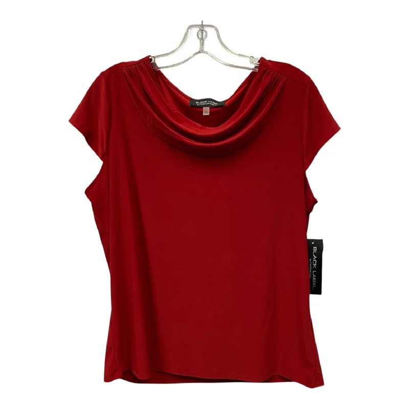 Top Ss By Evan-Picone In Red, Size:L